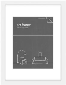Deluxe Frame - White - Fits up to 37x49cm Print