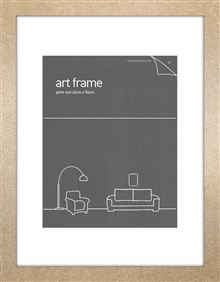 Deluxe Frame - Gold - Fits up to 37x49cm Print