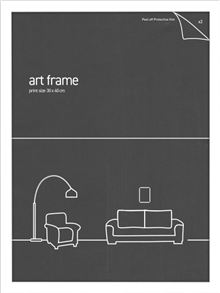 Classic Frame - White - Fits 30x40cm Print