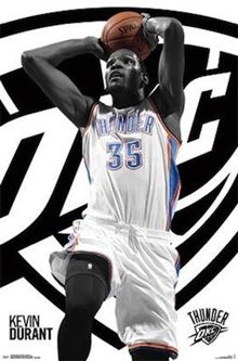 NBA Oklahoma City Thunder - K Durant 14