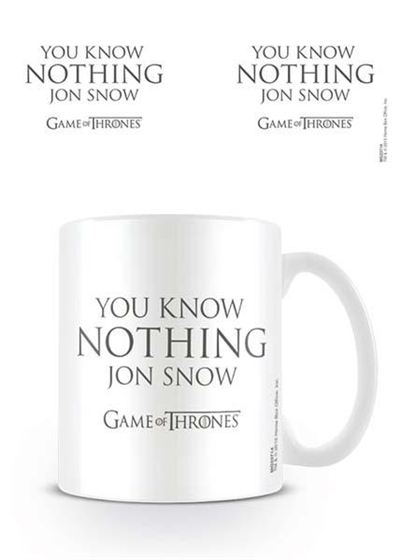 Game Of Thrones - You Know Nothing John Snow