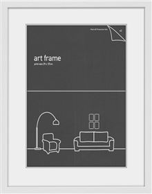Deluxe Frame - White - Fits up to 29.5x38cm Print
