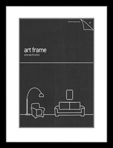 Deluxe Frame - Black - Fits up to 46x62cm Print