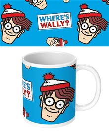 Where's Wally - Face - White Mug