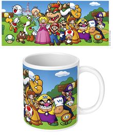 Super Mario - Characters - White Mug