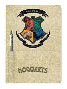 Harry Potter - Intricate houses - A5 Premium Notebook With Pen