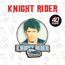 Knight Rider Ltd Edn pin badge