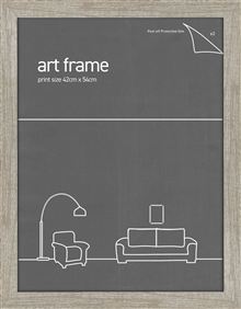 Deluxe Frame - Ash - Fits up to 37x49cm Print
