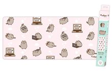Pusheen - Pink Pattern - XXL Gaming Mat