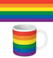 Pride - Flag Wrap - White Mug