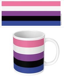 Pride - Genderfluid Flag Wrap - White Mug