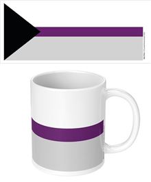 Pride - Demisexual Flag Wrap - White Mug