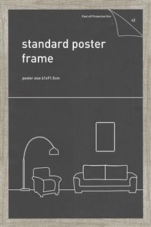 Classic Frame - Ash - Fits 61x91.5cm Print