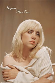 Billie Eilish - Happier than Ever - Reg poster