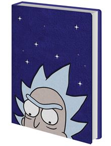 Rick and Morty - Rick - Plush Notebook