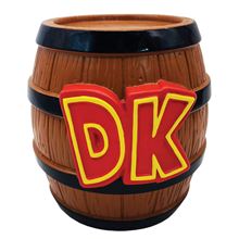 Donkey Kong - DK Barrel - Shaped Money Bank