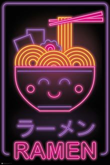 Ramen - Neon - Reg Poster