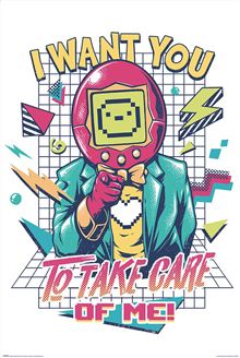 Ilustrata - Samagotchi - Reg Poster