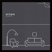 Classic Frame - Black - Fits 50x50cm Print