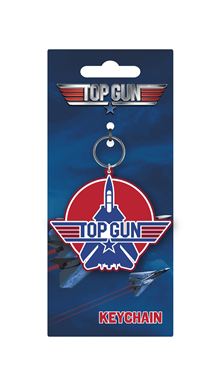 Top Gun - Logo - Moulded Keyring