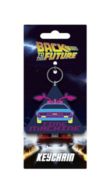 Back To The Future - Time Machine - Moulded Keyring