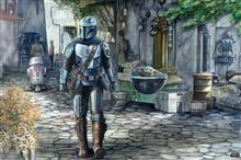 Thomas Kinkade - Mandalorian Welcome - Reg Poster