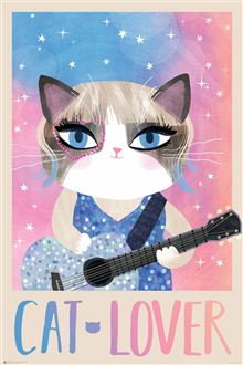 Taylor Swhiskers - Cat Lover - Reg Poster