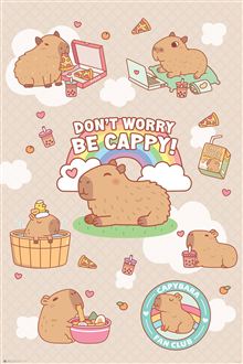 Capybara - Collage - Reg Poster