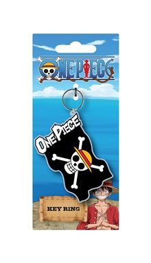 One Piece - Flag - Moulded Keyring