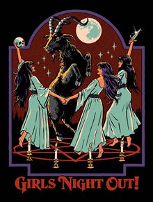 Steven Rhodes - Girls Night Out - 30 x 40 Print