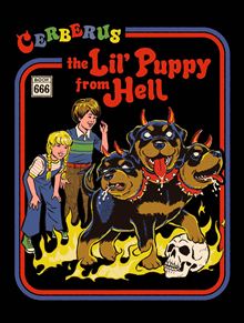 Steven Rhodes - Cerberus Puppy - 30 x 40 Print