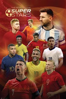 Soccer - Football Superstars - Reg Poster