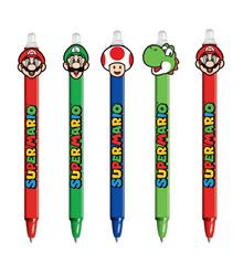 Super Mario - Assorted - Erasable Gel Pen