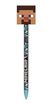Minecraft - Steve - Pen and Topper