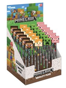Minecraft - Assorted - Pen and Topper CDU