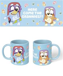 Bluey - Here Come The Grannies - Coloured Mug  - Independent Retail Only