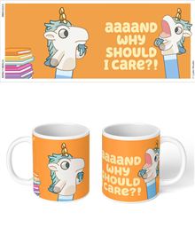 Bluey - Why Should I Care - White Mug  - Independent Retail Only