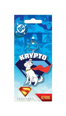 DC Comics - Superman Crypto Dog - Moulded Keyring
