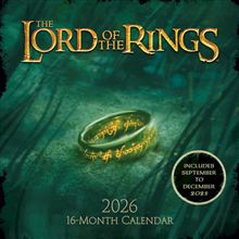 Lord of the Rings - 2026 Square Wall Calendar