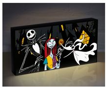 Nightmare Before Christmas - Night - Light Up Canvas