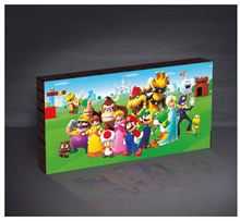 Super Mario - Group - Light Up Canvas
