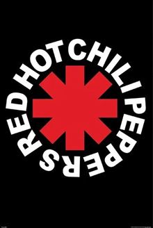 Red Hot Chilli Peppers - Logo - Reg Poster