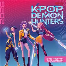 KPop Demon Hunters - 2026 Square Wall Calendar