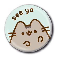 Pusheen - See Ya - 25mm Pin Badge