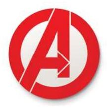 Marvel Comics - Avengers Logo - 25mm Pin Badge