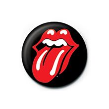 Rolling Stones - Lips - 25mm Pin Badge