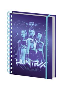 KPop Demon Hunters - Huntrix - A5 Wiro Notebook