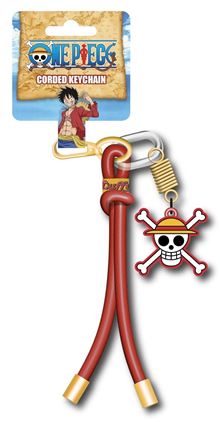One Piece - Luffy Logo - Cord Keyring