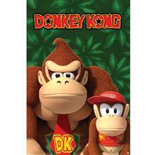 Donkey Kong - Donkey and Diddy Kong - Reg Poster