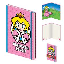 Super Mario - Princess Peach - A5 Premium Notebook